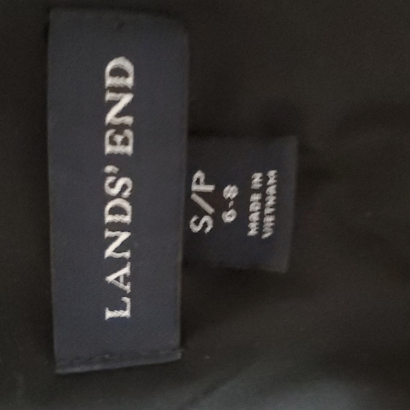 Lands' End black Peacoat - Picture 5 of 7